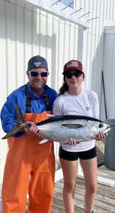 Blackfin Tuna caught while fishing in Lewes