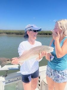 Redfish fishing in Mt. Pleasant, SC