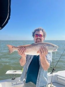 A single angler fishing in SC