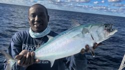 Anglers with a little tunny fish caught in SC