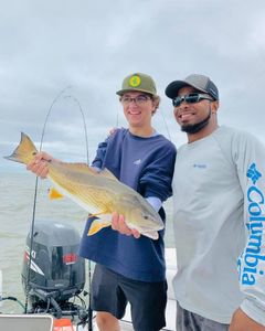 Two anglers fishing at Mount Pleasant