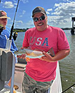 Two people fishing in Mount Pleasant