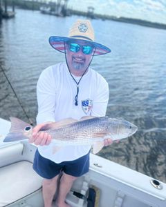 Redfish caught while fishing in Mount Pleasant