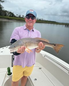 Redfish caught in Mount Pleasant