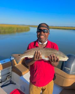 Redfish caught in Mount Pleasant
