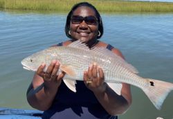 Redfish caught in Mount Pleasant
