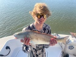 Redfish caught in Mount Pleasant