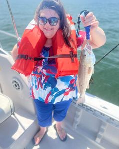 Single angler fishing in SC location