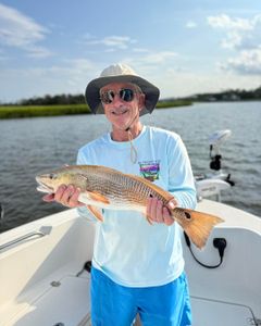 A Southern Kingcroaker fish caught in Mount Pleasant