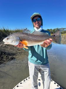 Redfish catch held up in Brunswick GA marsh waters