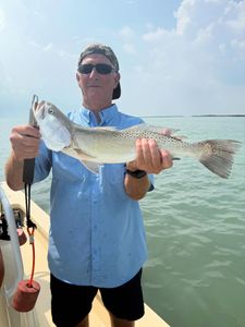 An angler fishing in TX