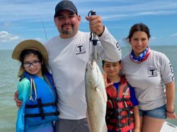 Redfish caught on fishing trip in Port Mansfield