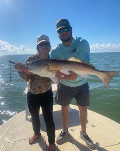Redfish caught in Port Mansfield, Texas