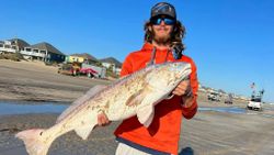 An exciting Texas land based fishing!