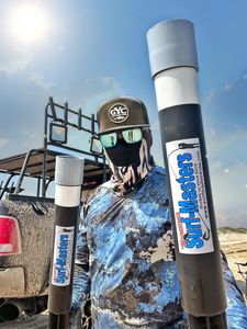 Ready for action with Texas Surf Masters gear.
