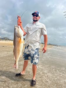 A person fishing in Texas