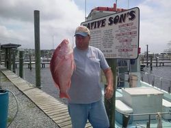 Angler with a fishing rod in FL