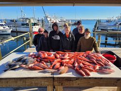 Group of 7 people fishing in FL