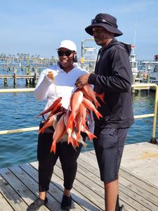 Pensacola fishing adventure with 2 people