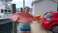 Angler with a 33-inch fish in Florida