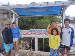 Group of 5 people fishing in Florida