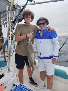 Gag Grouper, a 21-inch fish, caught in Shalimar
