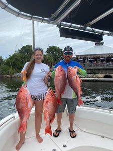 4 big fish caught during fishing trip in Pensacola