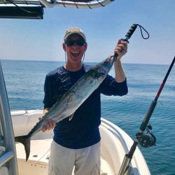 One big king mackerel caught while fishing in Pensacola