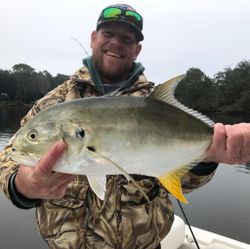 Crevalle Jack, 19-inch fishing catch in Florida