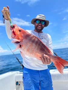 A person fishing in FL