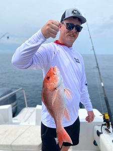 Lone angler fishing in Pensacola