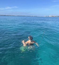 Scenic view of Nassau landscape