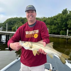 Snook fishing in Cape Coral. We caught our Limits!