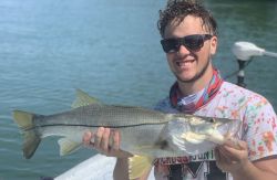 Photo of a 23-inch snook fish caught while fishing in FL