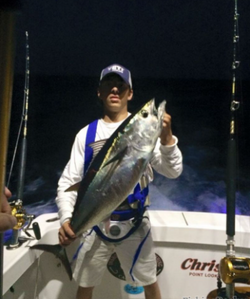 Angler fishing in NY
