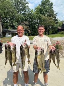 Epic fishing trip today with Captain Kevin