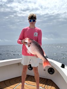 Angler with a big fish in FL