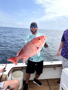 One person fishing in Florida waters