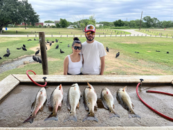 7 redfish caught in Elmendorf