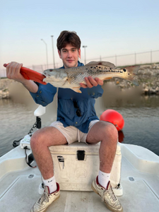 A single angler fishing in TX