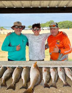 Redfish catch in TX