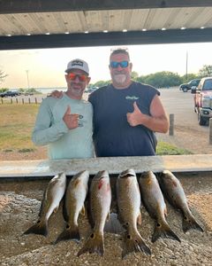 5 fish caught during a fishing trip at Elmendorf