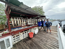 Redfish caught in Port Mansfield