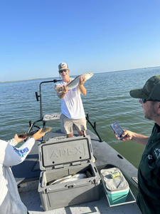 Spotted Weakfish caught fishing in TX