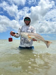 Redfish hunting in the waters of Rockport, TX!