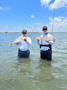 2 anglers fishing in Texas