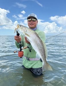 Angler fishing in Texas