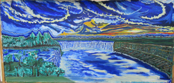 Niagara Falls, a popular tourist destination for fishing tours