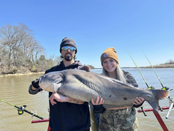 Anglers fishing at Rappahannock Academy