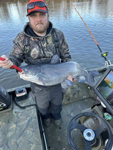 A person fishing in Virginia
